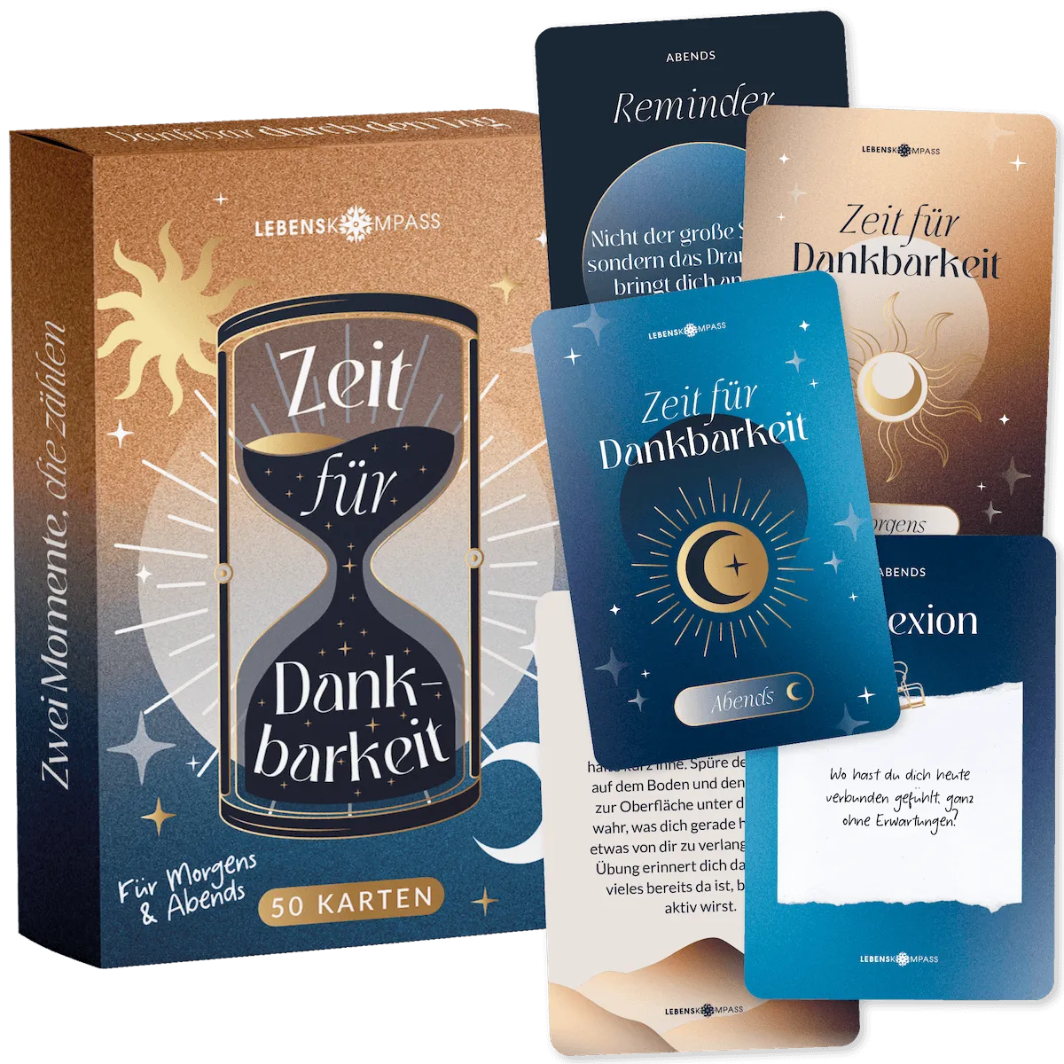 Dankbarkeitskarten – Set mit 50 Karten