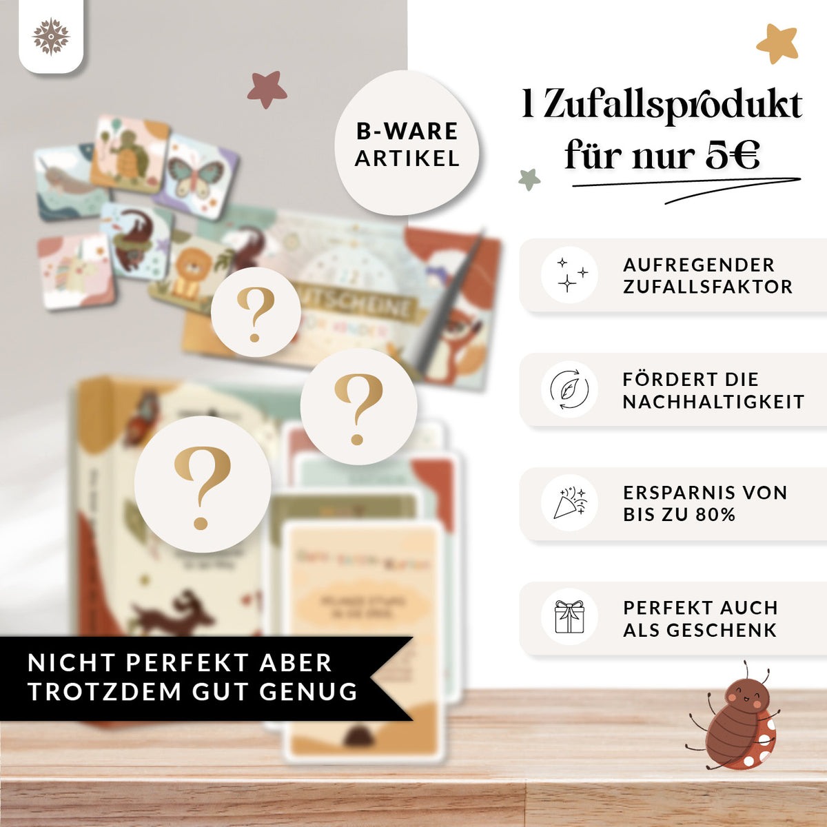 2. Chance Kinder & Familien Produkte - Überraschungsartikel mit Ecken & Kanten