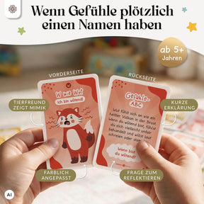 Gefühle ABC für Kinder - 50 Gefühlskarten