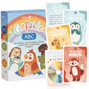Gefühle ABC für Kinder - 50 Gefühlskarten