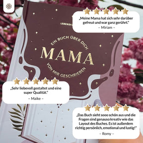 Ein Buch über Dich "Mama" - Zum Ausfüllen und Verschenken