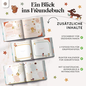 Freundebuch für Kindergartenkinder