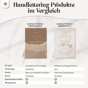 Handlettering Übungsheft für Anfänger