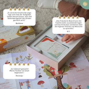 "Träumerle Board" - Das Vision Board Set für Kinder