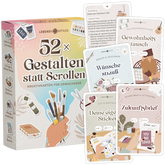 Kreativkarten für Erwachsene - 52 Bastelaufgaben