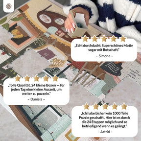 Adventskalender Puzzle - 24 Tage Challenge