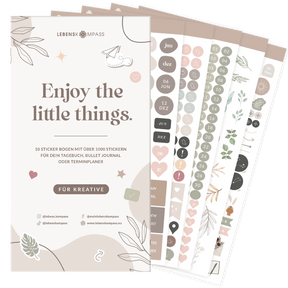 Sticker Set für Kalender & Bullet Journaling