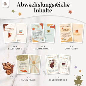 Achtsamkeitskarten - 40 Karten für Kinder