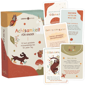 Achtsamkeitskarten - 40 Karten für Kinder