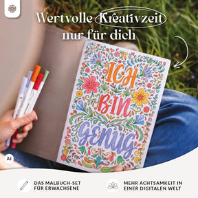 "Kreativer Kopf" - Sparbundle zum Malen