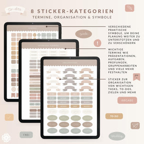 Digitales Sticker-Set - PDF mit Hyperlinks