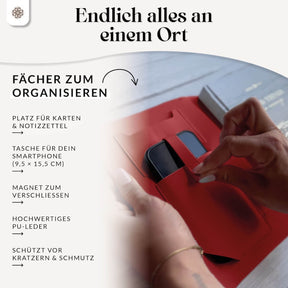 PU Buchcover für DIN A4 & A5 Bücher