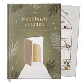 Sachbuchjournal mit Poster - für 40 Bücher