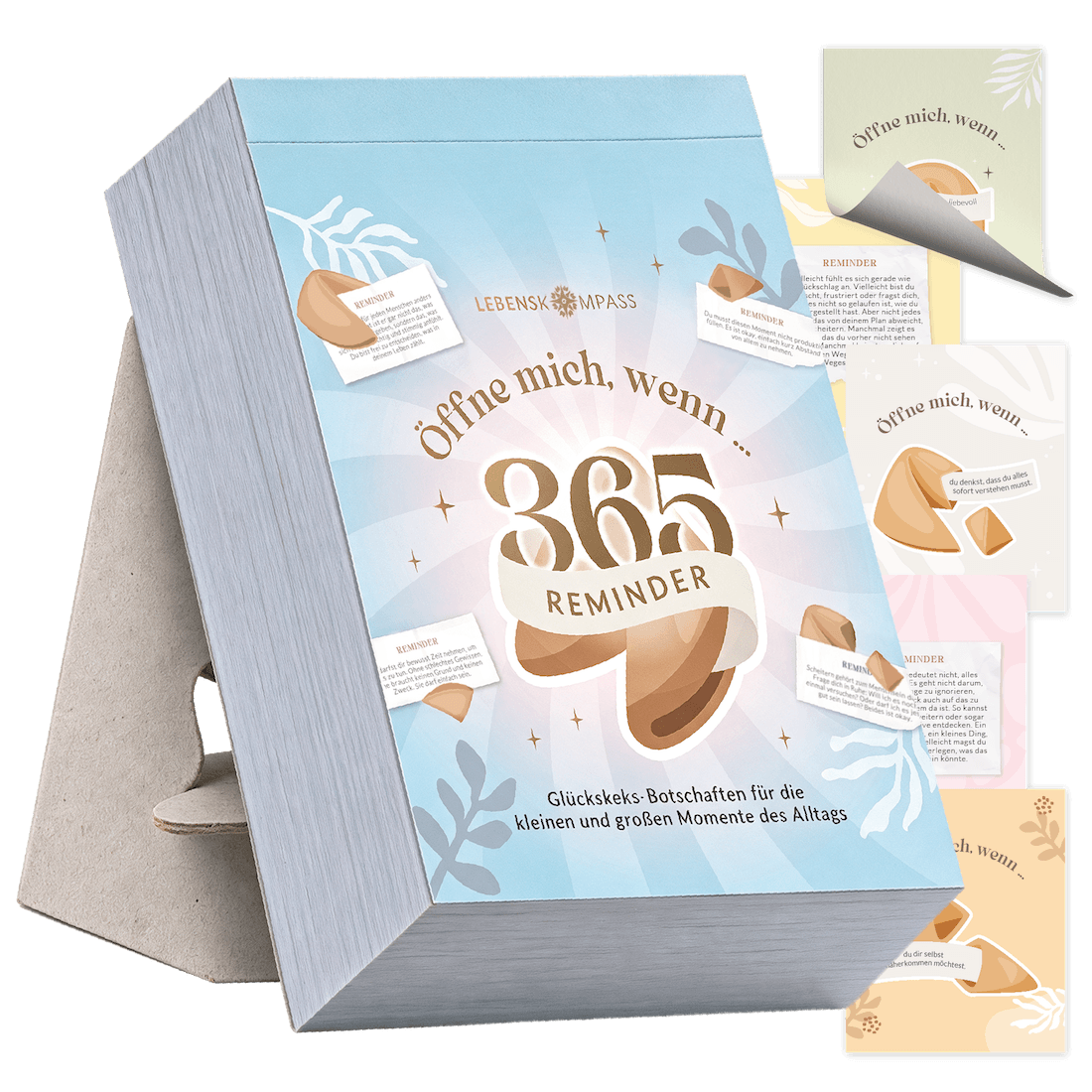 Glückskeks Abreißblock – 365 Erinnerungen für jeden Moment