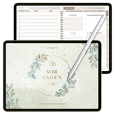 Digitaler Hochzeitsplaner - PDF mit Hyperlinks