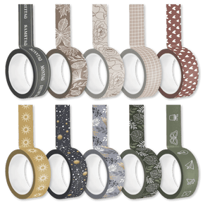 Washi Tapes - Bunte Klebebänder für Kalender & Journal