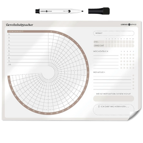 FlexiPlan® Gewohnheitstracker - Selbsthaftend
