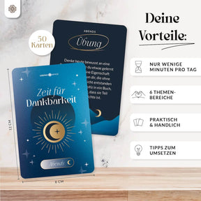 Dankbarkeitskarten – Set mit 50 Karten