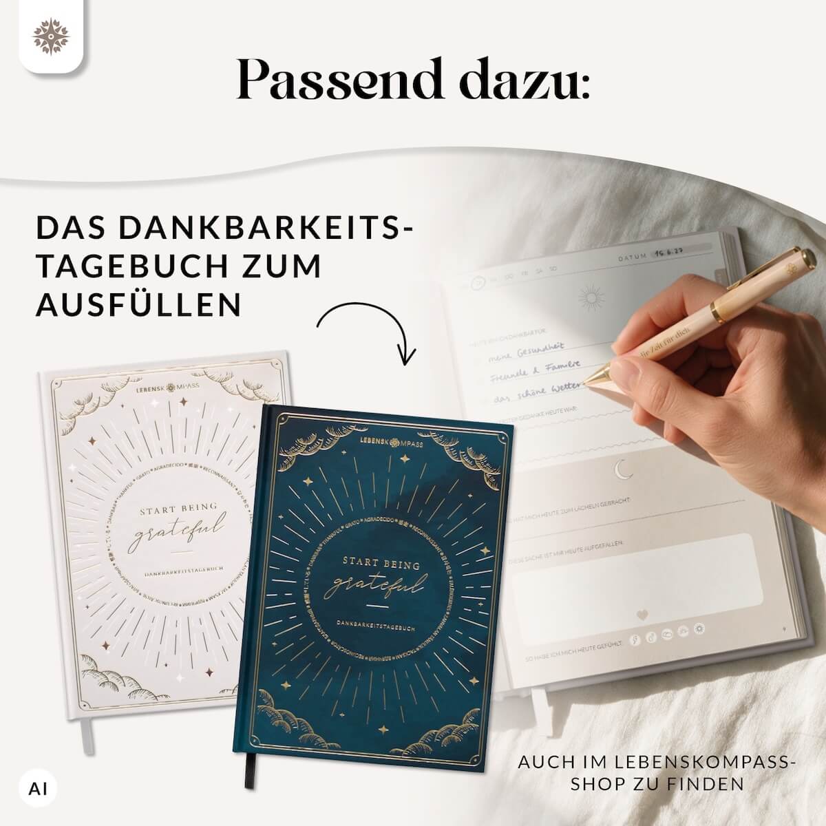 Dankbarkeitskarten – Set mit 50 Karten