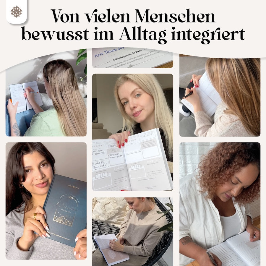 5 Minuten Achtsamkeitstagebuch
