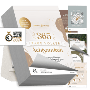 Abreißkalender 2026 - 365 Tage Achtsamkeit