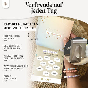 Abreißkalender für Kinder – 365 Tage Spiel, Spaß & Lernen - Jahresunabhängig