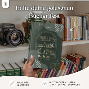 Buchjournal - Lesetagebuch zum Ausfüllen