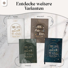 Buchjournal - Lesetagebuch zum Ausfüllen