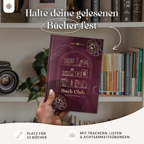 Buchjournal - Lesetagebuch zum Ausfüllen