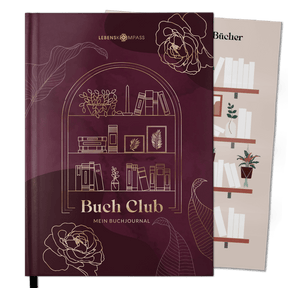 Buchjournal - Lesetagebuch zum Ausfüllen
