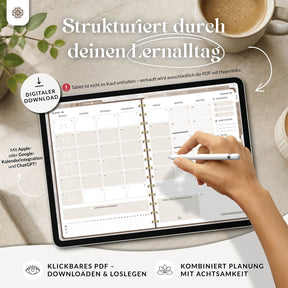 Digitaler Studienplaner - PDF mit Hyperlinks