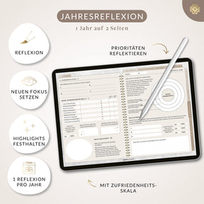Digitales 3-Jahres-Tagebuch "DEEPTALK" - PDF mit Hyperlinks