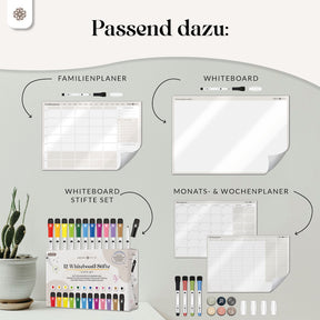 FlexiPlan® - Selbsthaftender Wandplaner