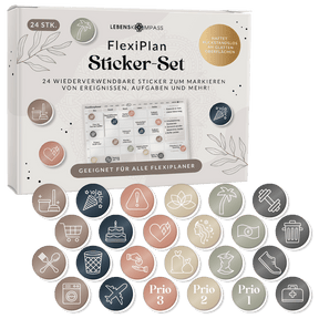 FlexiPlan® - Selbsthaftender Wandplaner