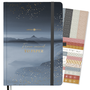 Bullet Journal "PRO" DIN A5 - Notizbuch mit Punktraster