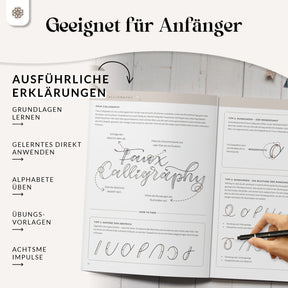 Handlettering Übungsbuch "Mindful Lettering"