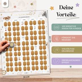 Rubbelposter für Kinder - 100 Beschäftigungsideen