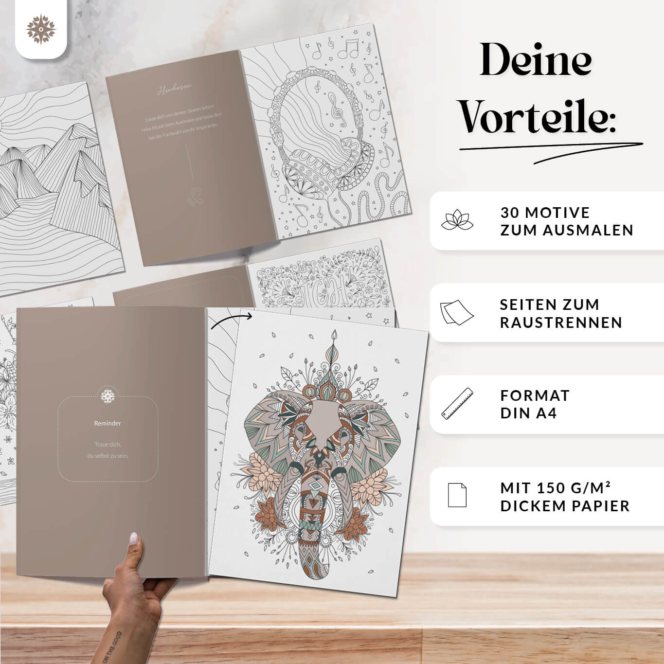Malbuch Erwachsene 