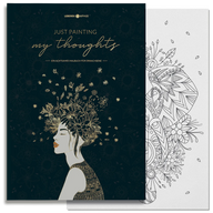 Malbuch Erwachsene "JUST PAINTING MY THOUGHTS”