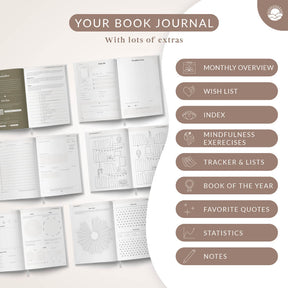 Buchjournal XXL - 104 Bücher - Englische Version