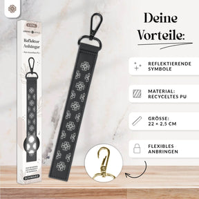 Reflektor Anhänger für Taschen