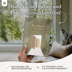 Sachbuchjournal mit Poster - für 40 Bücher