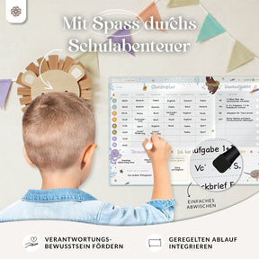 FlexiPlan®  für Kinder - Stunden- & Wochenplaner