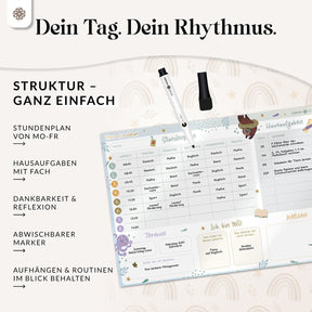 FlexiPlan®  für Kinder - Stunden- & Wochenplaner