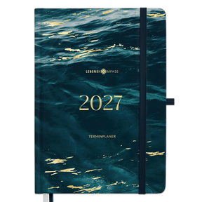 Terminplaner 2027 mit Stiftschlaufe