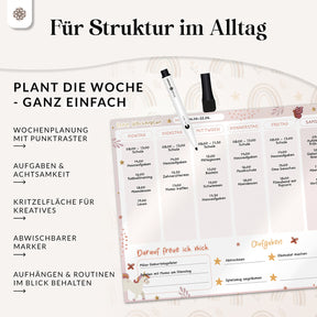 FlexiPlan®  für Kinder - Stunden- & Wochenplaner