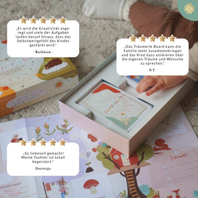 "Träumerle Board" - Das Vision Board Set für Kinder