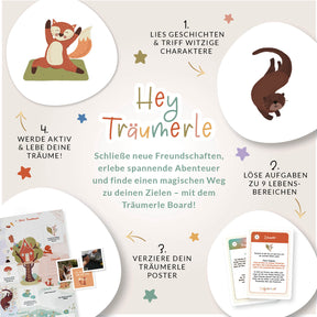"Träumerle Board" - Das Vision Board Set für Kinder
