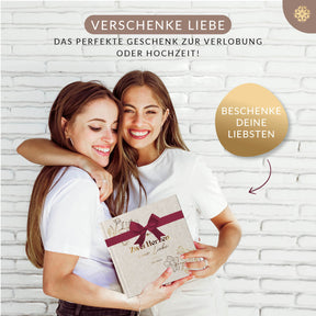 Gästebuch für die Hochzeit mit Fragen