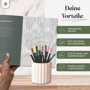 "Malzauber" - XXL Sparbundle zum Malen mit 100 Motiven
